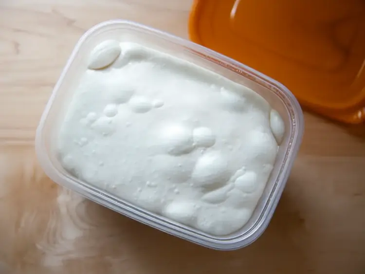 Shaped ciabatta dough ready for baking on a parchment-lined pan